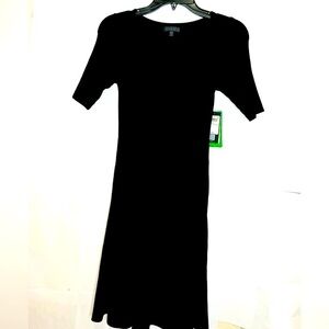 COPY - NWT: Guess, Amelia knit dress in black.